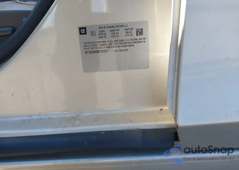 2013 Chevrolet Malibu 1Lt from USA, damaged, VIN 1G11C5SA8DF167071